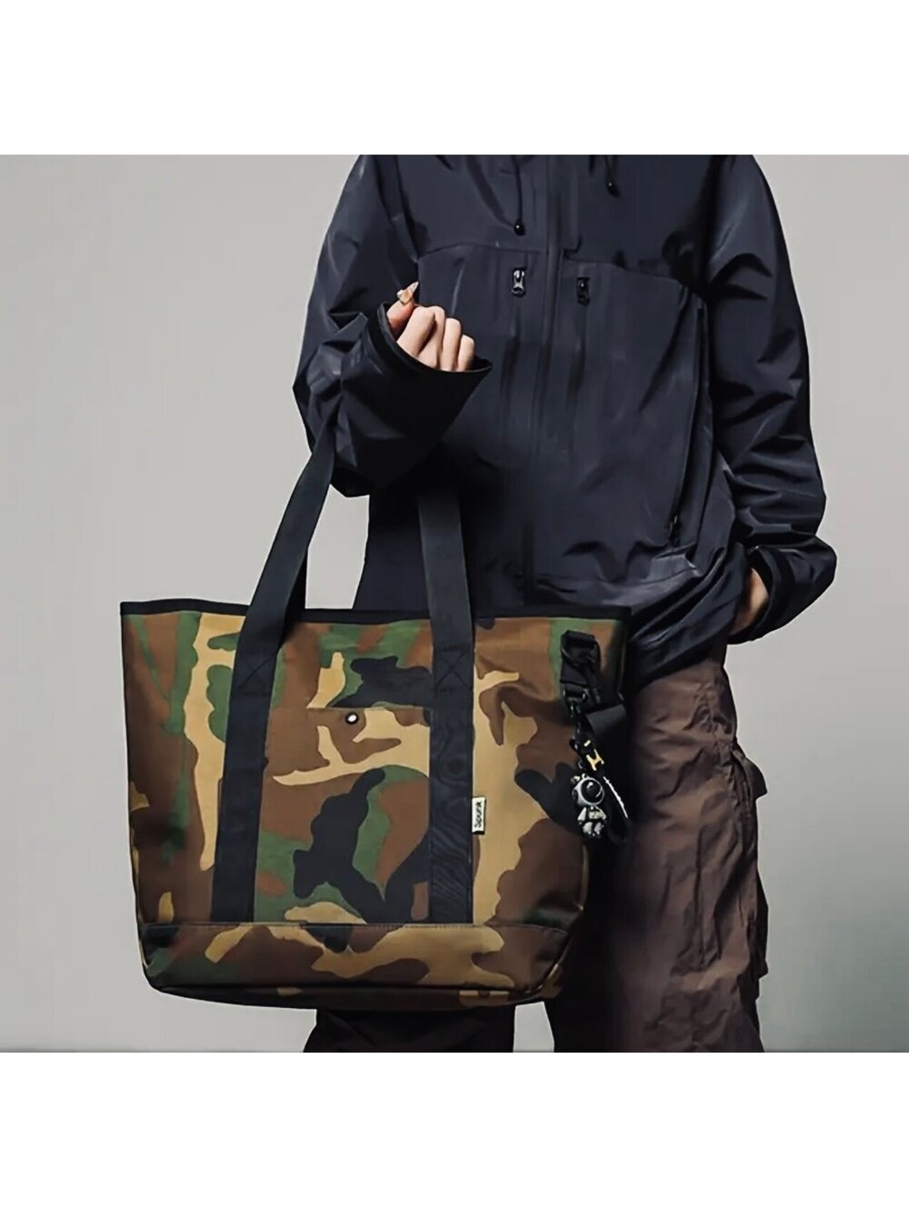 New -Sporty & Stylish -Multifunctional Large Capacity Camo Design Tote Bag